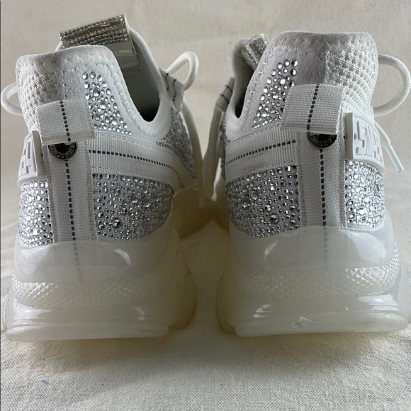 Steve Madden Women's White Athletic Sneakers Size 9 - Picture 9 of 12